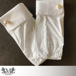 White Cotton French Cuffs