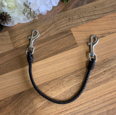 Leather Braided Monkey Strap