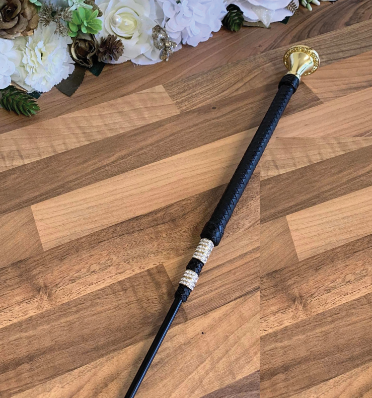 Dressage Whip - Braided Handle Only